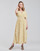 tekstylia Damskie Sukienki długie Betty London ONINA Żółty / Biały
