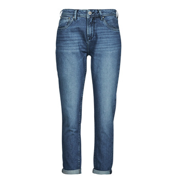 tekstylia Damskie Jeansy straight leg Pepe jeans VIOLET Niebieski / Medium