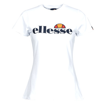 tekstylia Damskie T-shirty z krótkim rękawem Ellesse HAYES SLIM Biały