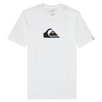 tekstylia Chłopiec T-shirty z krótkim rękawem Quiksilver COMP LOGO SS Biały