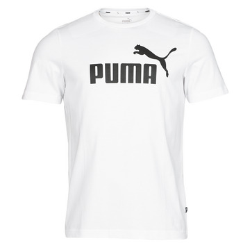tekstylia Męskie T-shirty z krótkim rękawem Puma ESS LOGO TEE Biały