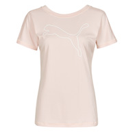 tekstylia Damskie T-shirty z krótkim rękawem Puma TRAIN FAVORITE JERSEY CAT TEE Różowy