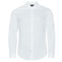 tekstylia Męskie Koszule z długim rękawem Emporio Armani 8N1C09 Biały