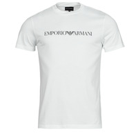 tekstylia Męskie T-shirty z krótkim rękawem Emporio Armani 8N1TN5 Biały