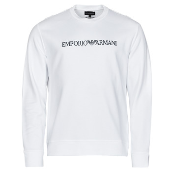 tekstylia Męskie Bluzy Emporio Armani 8N1MR6 Biały