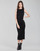 tekstylia Damskie Sukienki krótkie Karl Lagerfeld KITTED WRAP DRESS Czarny
