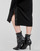 tekstylia Damskie Sukienki krótkie Karl Lagerfeld KITTED WRAP DRESS Czarny