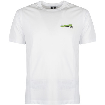 tekstylia Męskie T-shirty z krótkim rękawem Les Hommes UHT204700P | Urban Zone Biały