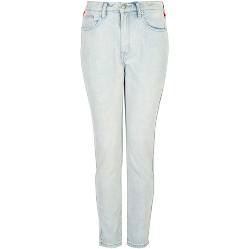 tekstylia Damskie Spodnie z pięcioma kieszeniami Juicy Couture WFWB117021 Niebieski