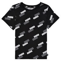 tekstylia Chłopiec T-shirty z krótkim rękawem Puma PUMA POWER AOP TEE Czarny