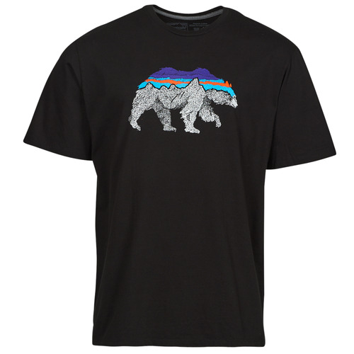 tekstylia Męskie T-shirty z krótkim rękawem Patagonia M'S BACK FOR GOOD ORGANIC T-SHIRT Czarny