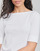tekstylia Damskie T-shirty z krótkim rękawem Lauren Ralph Lauren JUDY-ELBOW SLEEVE-KNIT Biały