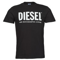 tekstylia Męskie T-shirty z krótkim rękawem Diesel T-DIEGOS-ECOLOGO Czarny