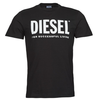 tekstylia Męskie T-shirty z krótkim rękawem Diesel T-DIEGOS-ECOLOGO Czarny