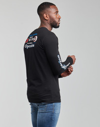 tekstylia Męskie T-shirty z długim rękawem Diesel T-DIEGOS-LS-K25 Czarny