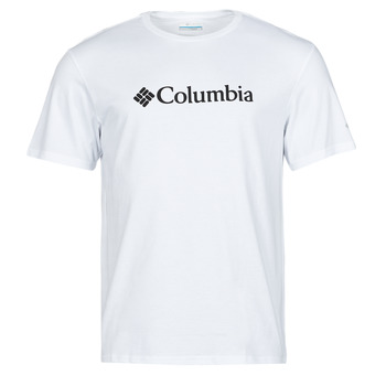 tekstylia Męskie T-shirty z krótkim rękawem Columbia CSC BASIC LOGO SHORT SLEEVE Biały