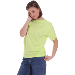 tekstylia Damskie T-shirty z krótkim rękawem Fila 687469 Zielony