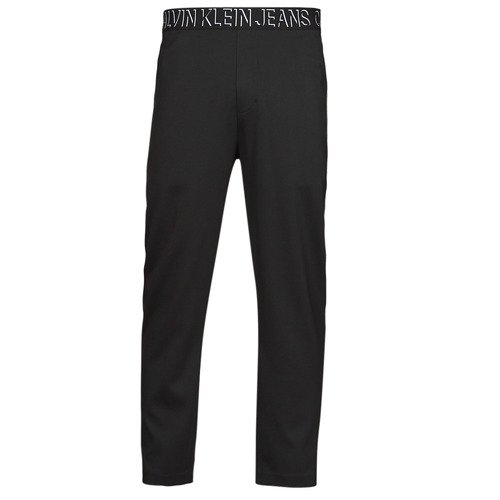 tekstylia Męskie Spodnie z pięcioma kieszeniami Calvin Klein Jeans LOGO WAISTBAND SEASONAL GALFOS Czarny