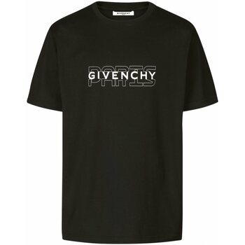 tekstylia Męskie T-shirty z krótkim rękawem Givenchy BM70SS3002 Czarny