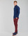 tekstylia Męskie Koszule z długim rękawem Polo Ralph Lauren TRENNYB Velours / Niebieski