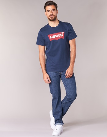 tekstylia Męskie Jeansy straight leg Levi's 501® LEVI'S ORIGINAL FIT Niebieski