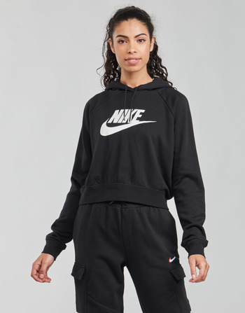 tekstylia Damskie Bluzy Nike NIKE SPORTSWEAR ESSENTIAL Czarny / Biały