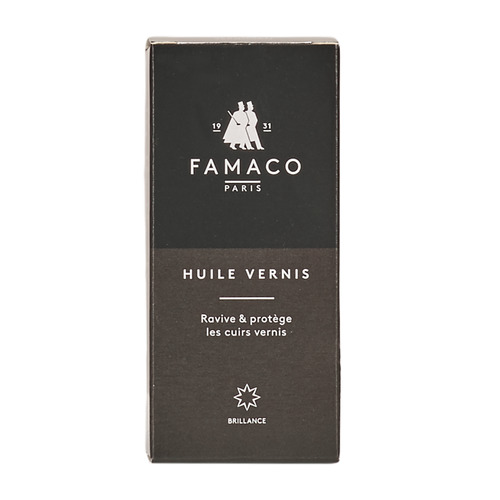 Dodatki Produkty do pielęgnacji Famaco FLACON HUILE VERNIS 100 ML FAMACO NOIR Czarny