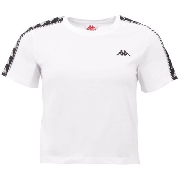 tekstylia Damskie T-shirty z krótkim rękawem Kappa Inula T-Shirt Biały