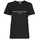tekstylia Damskie T-shirty z krótkim rękawem Tommy Hilfiger HERITAGE HILFIGER CNK RG TEE Czarny