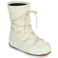 Buty Damskie Śniegowce Moon Boot MOON BOOT MID RUBBER WP Creme