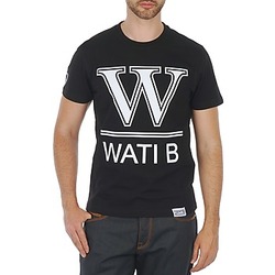 tekstylia Męskie T-shirty z krótkim rękawem Wati B TEE Czarny