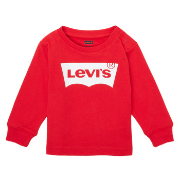 tekstylia Chłopiec T-shirty z długim rękawem Levi's L/S BATWING TEE Czerwony