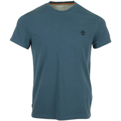 tekstylia Męskie T-shirty z krótkim rękawem Timberland Dunstan River Tee Niebieski
