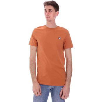 tekstylia Męskie T-shirty z krótkim rękawem Fila 688567 Pomarańczowy
