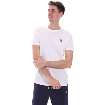 tekstylia Męskie T-shirty z krótkim rękawem Fila 688567 Biały