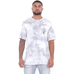 tekstylia Męskie T-shirty z krótkim rękawem Sixth June T-shirt  Custom Tie Dye Biały