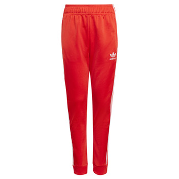 tekstylia Dziecko Spodnie dresowe adidas Originals HANA Czerwony