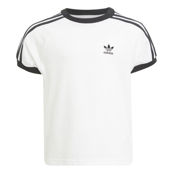 tekstylia Dziecko T-shirty z krótkim rękawem adidas Originals PAYSEGE Biały