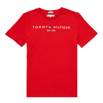 tekstylia Chłopiec T-shirty z krótkim rękawem Tommy Hilfiger SELINERA Czerwony