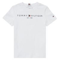 tekstylia Chłopiec T-shirty z krótkim rękawem Tommy Hilfiger SELINERA Biały