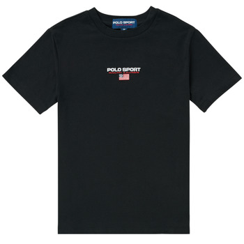 tekstylia Chłopiec T-shirty z krótkim rękawem Polo Ralph Lauren ANNITA Czarny
