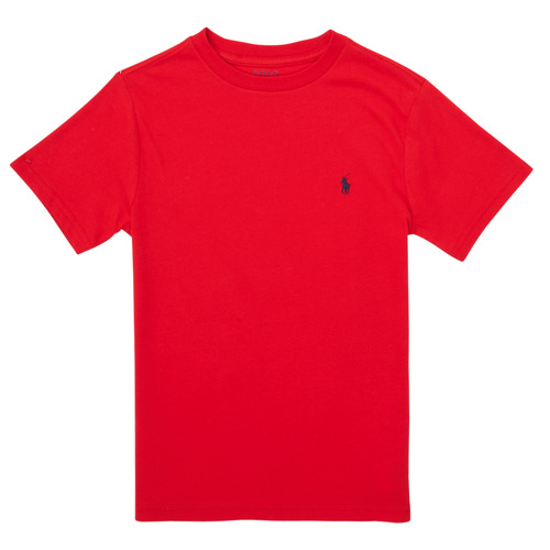tekstylia Dziecko T-shirty z krótkim rękawem Polo Ralph Lauren NOUVILE Czerwony