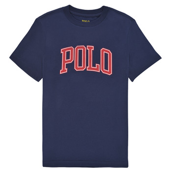 tekstylia Dziewczynka T-shirty z krótkim rękawem Polo Ralph Lauren MATIKA Marine