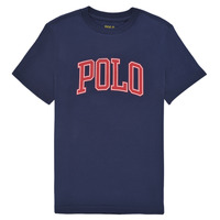 tekstylia Dziewczynka T-shirty z krótkim rękawem Polo Ralph Lauren MALIKA Marine