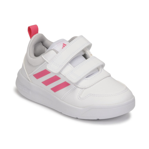 Buty Dziewczynka Trampki niskie adidas Performance TENSAUR C Biały / Różowy