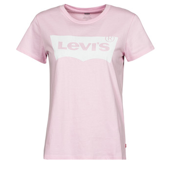tekstylia Damskie T-shirty z krótkim rękawem Levi's THE PERFECT TEE Fioletowy / Clair