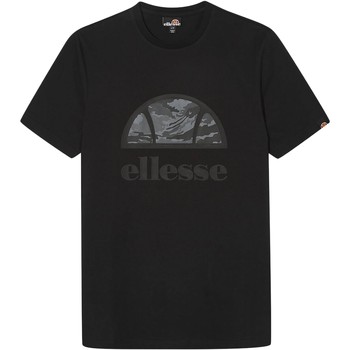 tekstylia Męskie T-shirty z krótkim rękawem Ellesse 166576 Czarny