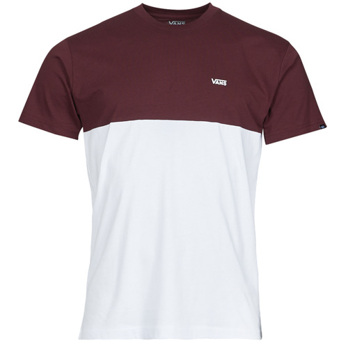 tekstylia Męskie T-shirty z krótkim rękawem Vans COLORBLOCK TEE Biały
