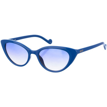 Zegarki & Biżuteria  Damskie okulary przeciwsłoneczne Liu Jo LJ712S-424 Niebieski