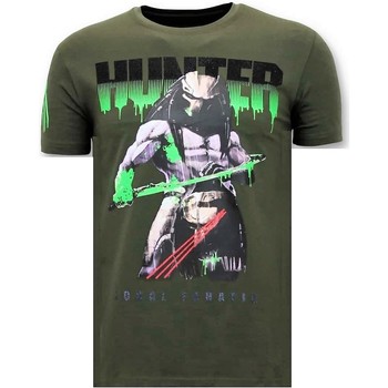 tekstylia Męskie T-shirty z krótkim rękawem Lf 107916580 Zielony